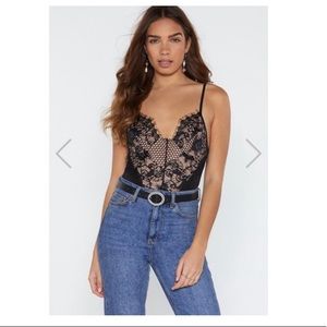 Nasty Gal Lace Bodysuit